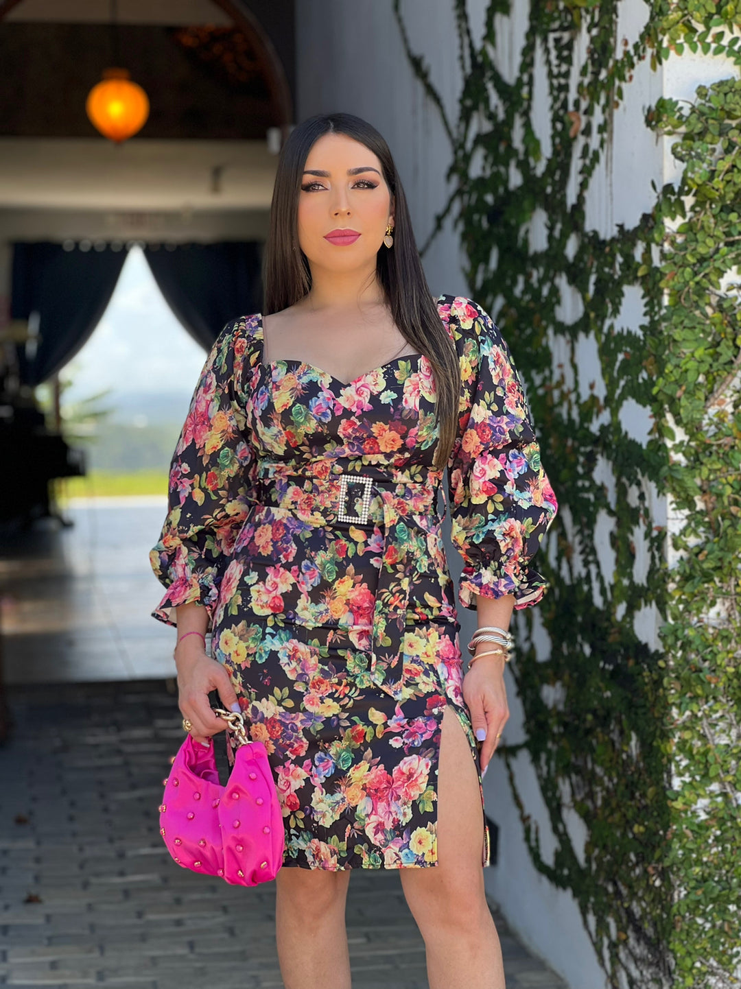 Floral Bodycon Dress