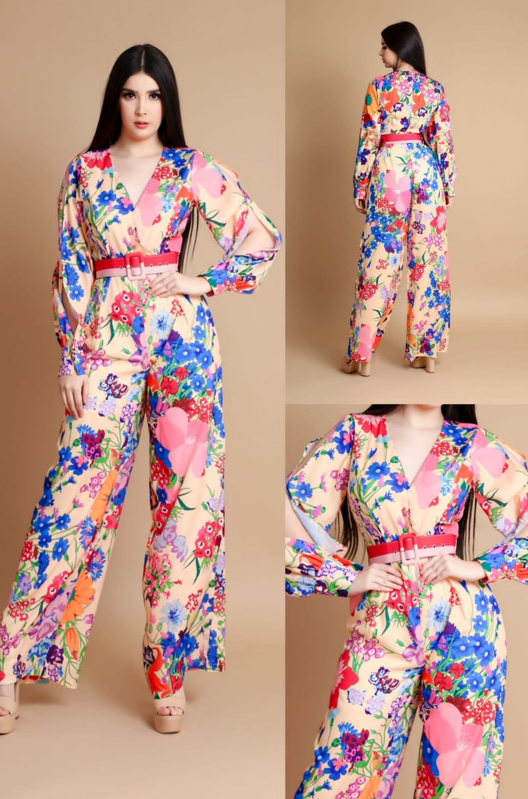 Floral Printed Jumpsuit