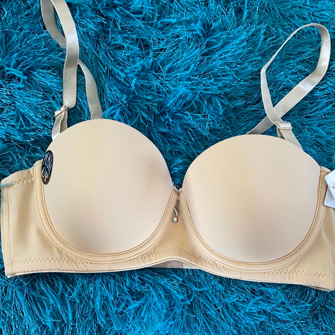 Half cup strapless Bra