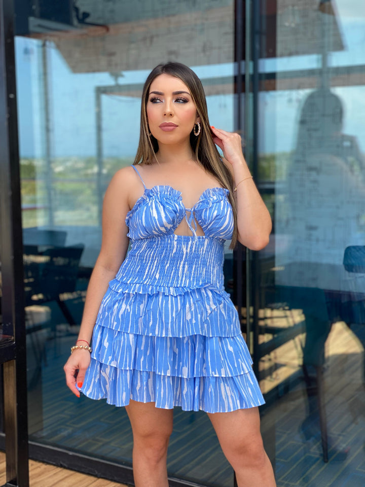 STRIPE LINES SUNDRESS