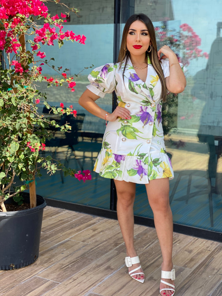 Floral Print Midi Dress