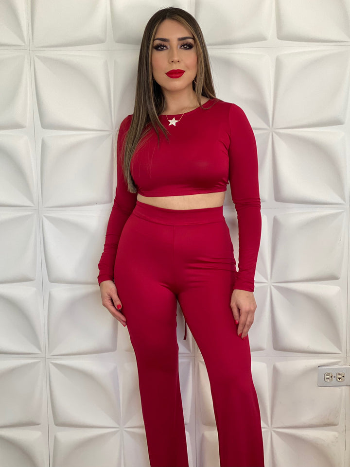 TOP AND PANT SET BACK DETAIL