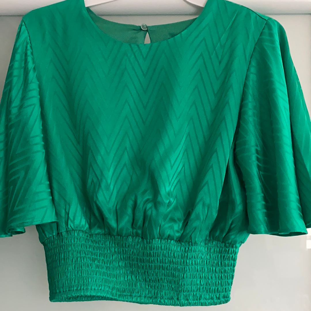 Esmerald Green Top